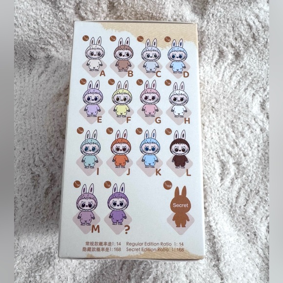 Auth POP MART The Monsters Pin For Love Labubu Letter ‘K’ Keychain Plush Doll - Picture 5 of 5